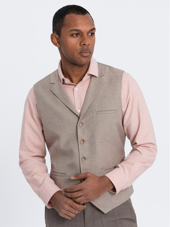 Ombre Ombre Vesta OM-BLZV-0109 Béžová Fitting Fit