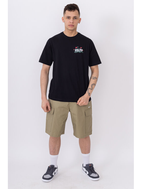 Palto Palto T-Shirt Oppio Czarny Relaxed Fit
