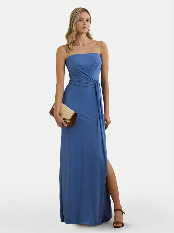 LAUREN RALPH LAUREN Abito da sera 253963657002 Blu Regular Fit, taglia : 4
