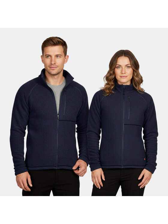 Alpinus Alpinus Bluza Bjoreio Granatowy Slim Fit