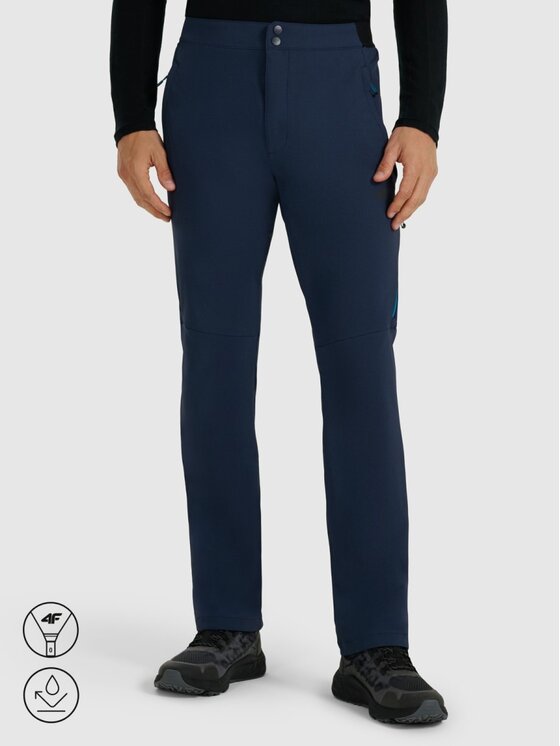 4F 4F Παντελόνι outdoor 4FRAW25TFTRM1233-31S Σκούρο μπλε Regular Fit