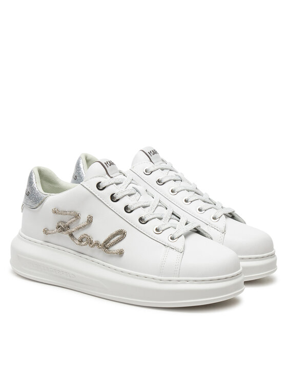 KARL LAGERFELD KARL LAGERFELD Sneakersy Kapri KL62511G Biały