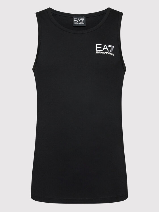 EA7 Emporio Armani TankTop 3LPH04 PJEEZ 1200 Schwarz Regular Fit