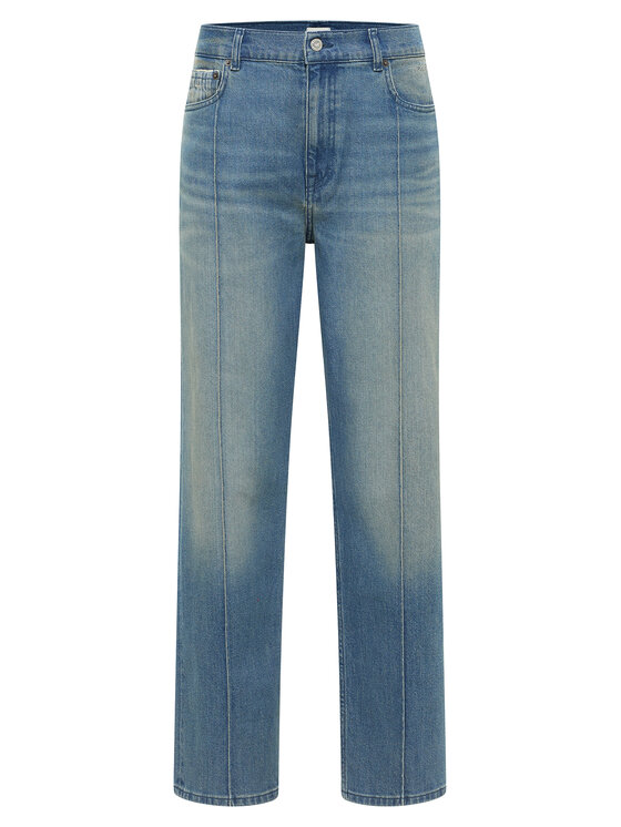 Mustang Mustang Jeans hlače Vermont 1016933 Modra Loose Fit