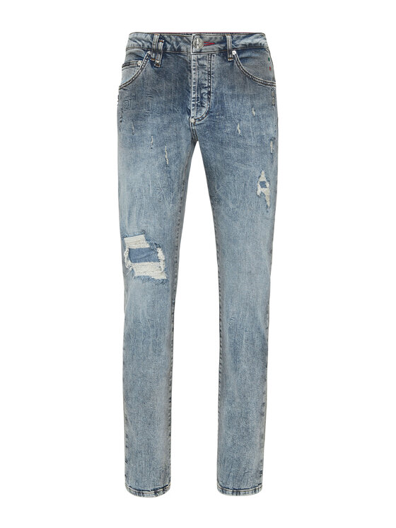 PHILIPP PLEIN PHILIPP PLEIN Jeans 22163 Grigio Straight Leg
