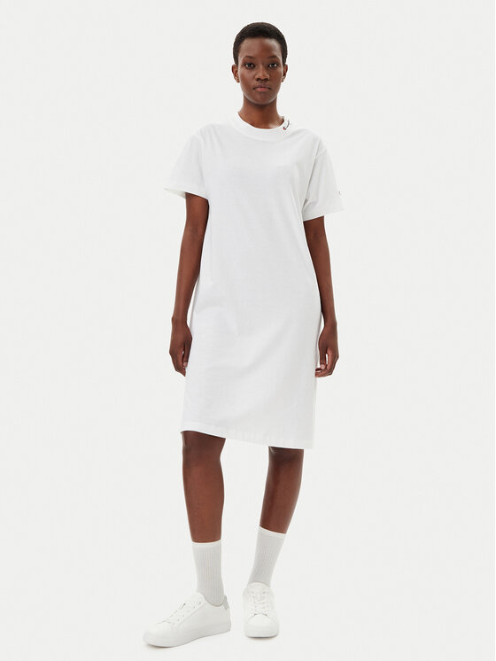 Champion Champion Igapäevane kleit 117782 Valge Loose Fit