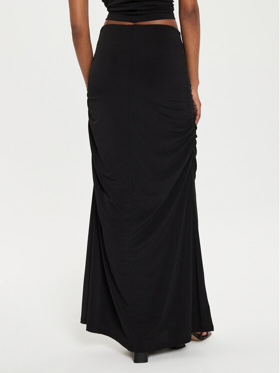 Gestuz Gestuz Макси пола Maily 10909256 Черен Slim Fit