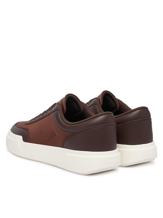 Calvin Klein Calvin Klein Superge Chunky Cups Laceup Ox Mix Mat HM0HM02326 Rjava