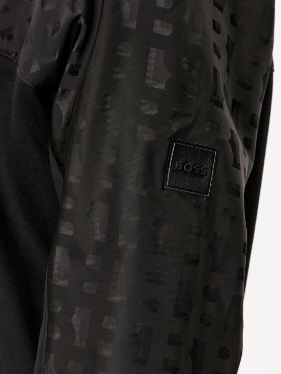 BOSS Boss Felpa Steele 76 50504672 Nero Regular Fit