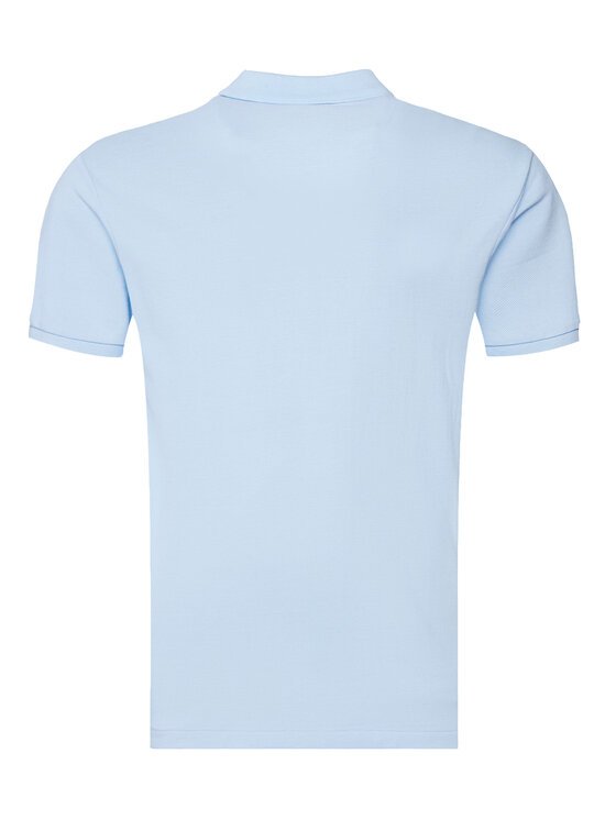 Polo Ralph Lauren Polo Ralph Lauren Тениска с яка и копчета Core Replen 710795080 Светлосиньо Slim Fit