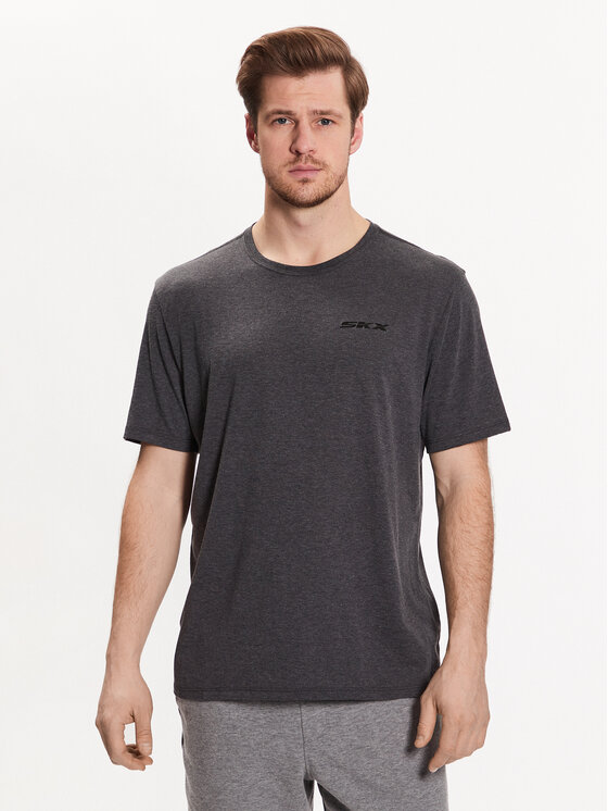 Skechers Skechers T-Shirt Godri Premium M1TS274 Beżowy Regular Fit