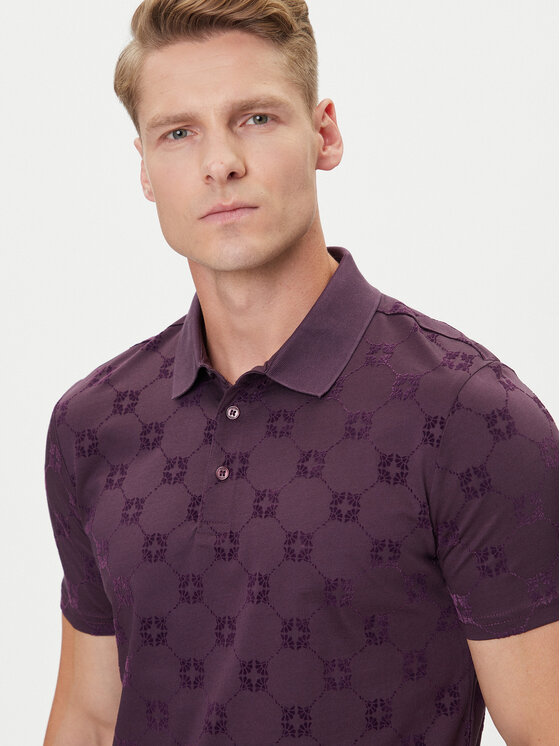 JOOP! JOOP! Polo majica 17 JJ-24Bartholo 30046986 Vijolična Modern Fit