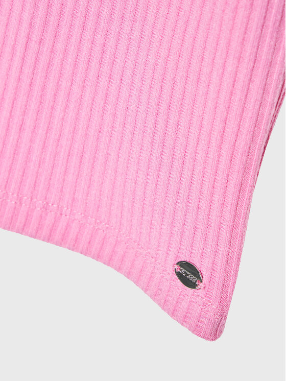 Guess Guess Kleid für den Alltag J2RK81 R9UO1 Rosa Slim Fit