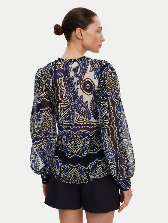 Morgan Morgan Bluzka 251-OJAL.F Granatowy Regular Fit