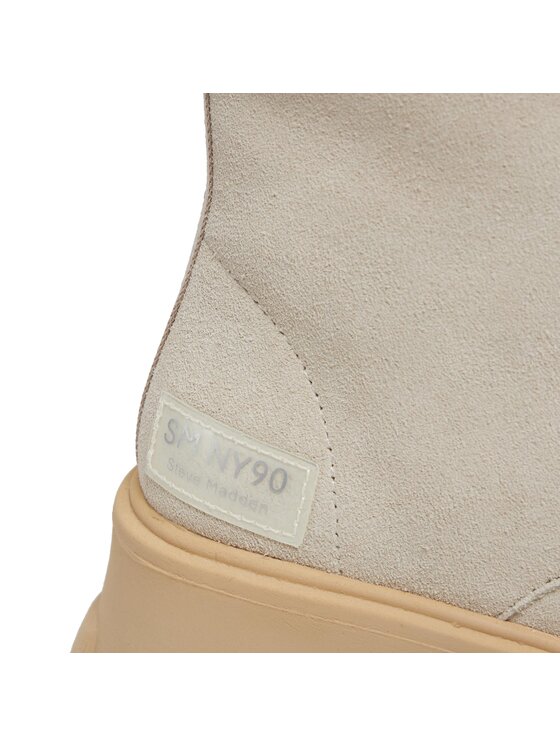 Steve Madden Steve Madden Trapery Tanker Bootie SM11001261 SM11001261-846 Beżowy