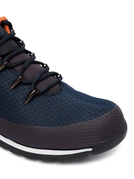 Timberland Timberland Šnurovacia obuv Euro Sprint Fabric Wp TB1A1QKA0191 Tmavomodrá