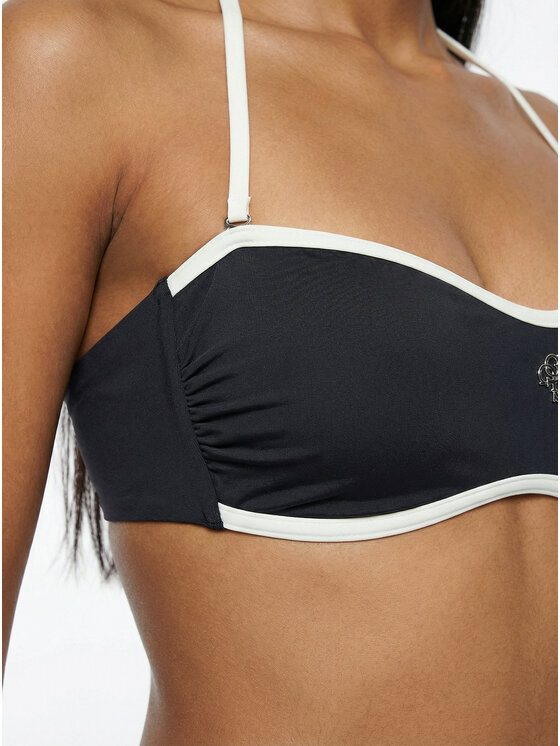 Guess Guess Vrchní část bikin E6GJ31 MC04R Černá