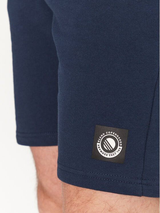 Blend Blend Športne kratke hlače 20718064 Mornarsko modra Regular Fit