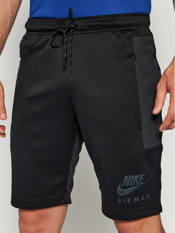Nike Nike Спортивні шорти Sportswear Air Max CU0116 Чорний Standard Fit