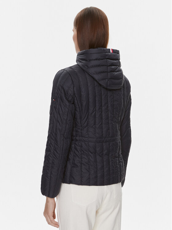 Tommy Hilfiger Tommy Hilfiger Pehelykabát WW0WW40484 Sötétkék Regular Fit