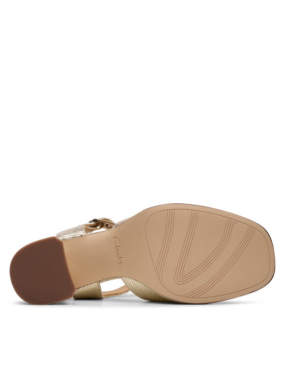 Clarks Clarks Basutės Ritzy75 Rae 26181303 Auksinė