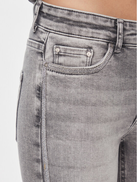 ONLY ONLY Jeans hlače 15279874 Siva Skinny Fit