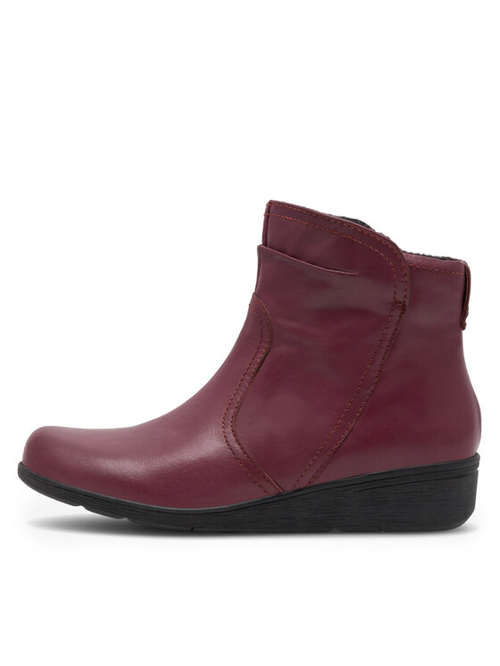 Go Soft Go Soft Stiefeletten WI16-JANE ZULA-02 Dunkelrot