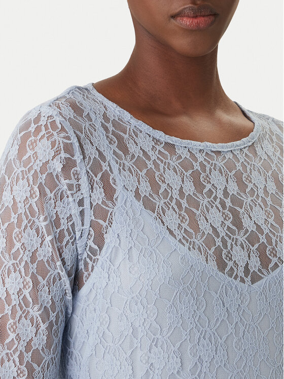 Vero Moda Vero Moda Ljetna haljina Loulou 10346192 Svijetloplava Loose Fit