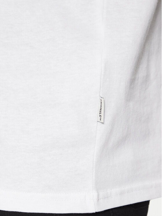Jack&Jones Jack&Jones Majica Boston 12273400 Bela Relaxed Fit