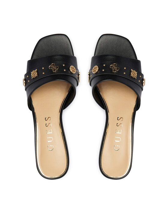Guess Guess Šlepetės FLJGAU ELE03 Juoda