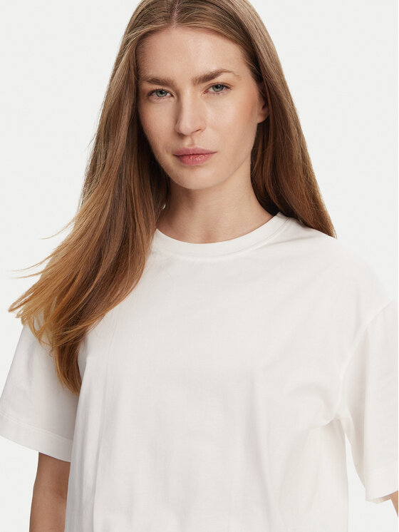 Marella Marella Kasdieninė suknelė Ileana 2513621014 Balta Slim Fit
