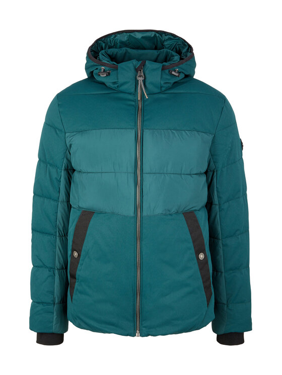 Tom Tailor Tom Tailor Giubbotto invernale 1032481 Verde Regular Fit