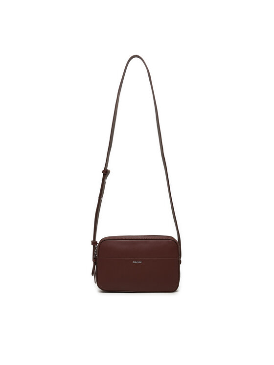 Calvin Klein Calvin Klein Ročna torba Ck Business Camera Bag_Saffiano K60K612571 Rjava