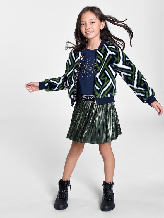 MICHAEL KORS KIDS MICHAEL KORS KIDS Футболка R15194 Cиній Regular Fit