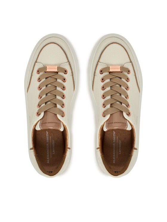 Alexander Smith Alexander Smith Sneakersy Lancaster ASBCLSW-1798-FLS Biela