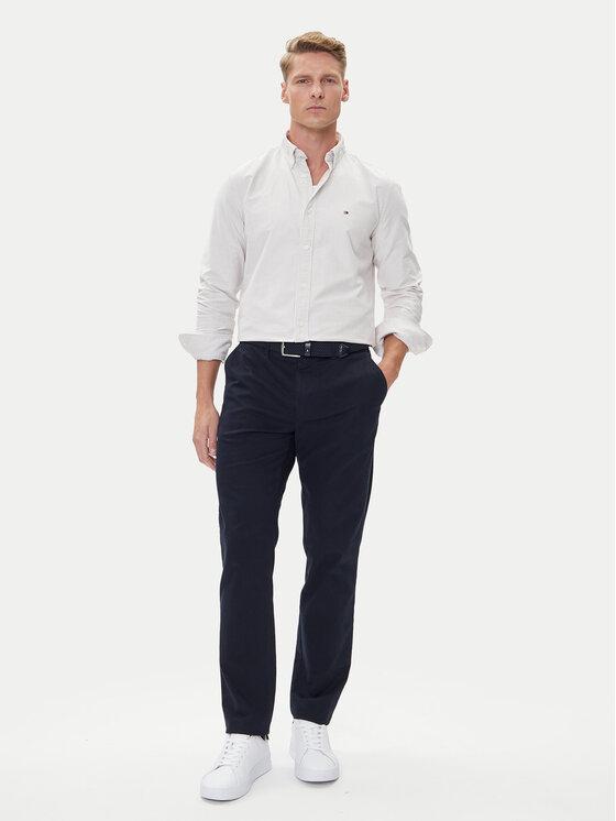 Tommy Hilfiger Tommy Hilfiger Πουκάμισο Heritage Oxford MW0MW36238 Μπεζ Regular Fit