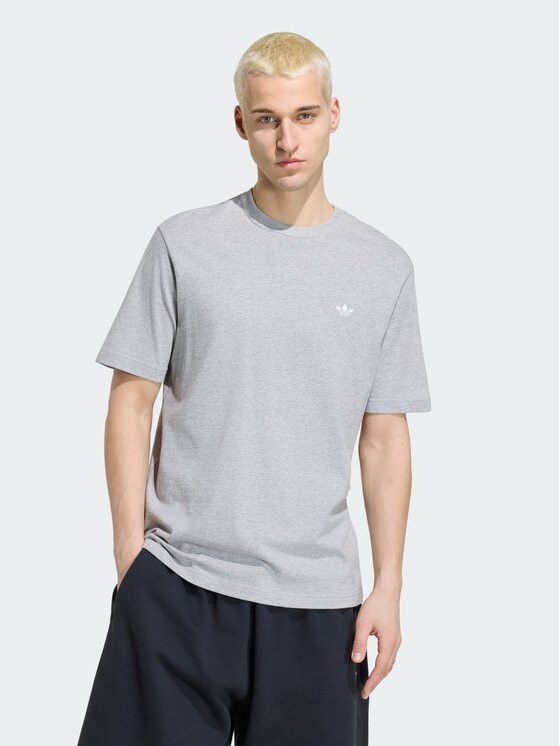 adidas adidas T-Shirt 164741 Szary jasny Regular Fit
