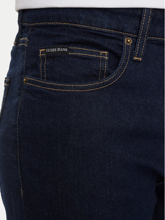 Guess Jeans Guess Jeans Blugi M4YA1C D5DM5 Albastru Slim Fit