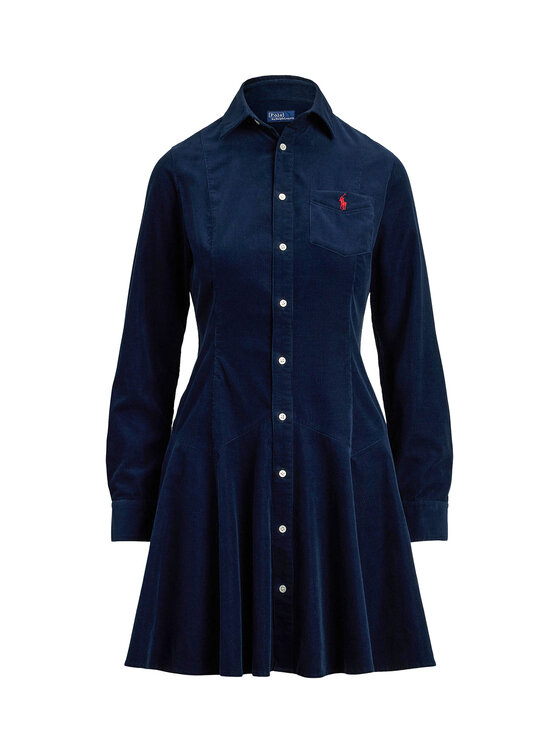 Polo Ralph Lauren Polo Ralph Lauren Haljina košulja 211972069004 Tamnoplava Regular Fit