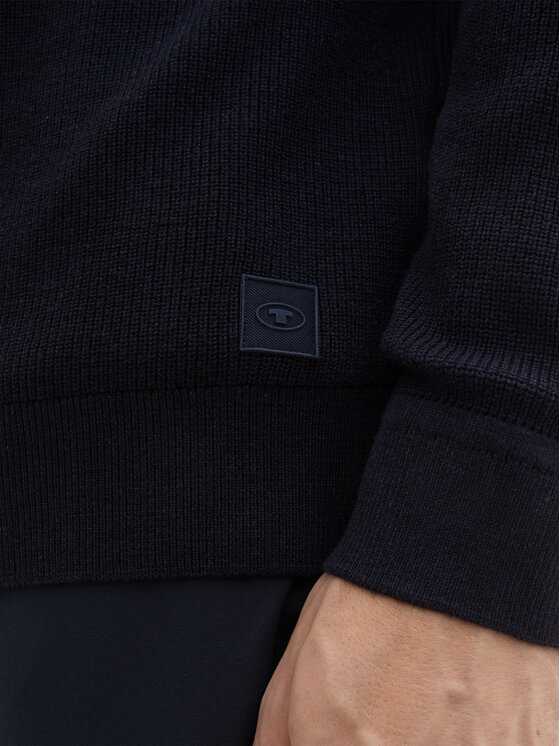 Tom Tailor Tom Tailor Sweater 1042454 Sötétkék Regular Fit