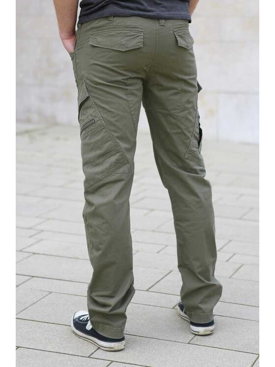 Brandit Brandit Spodnie outdoor 9470.1.M Zielony Slim Fit