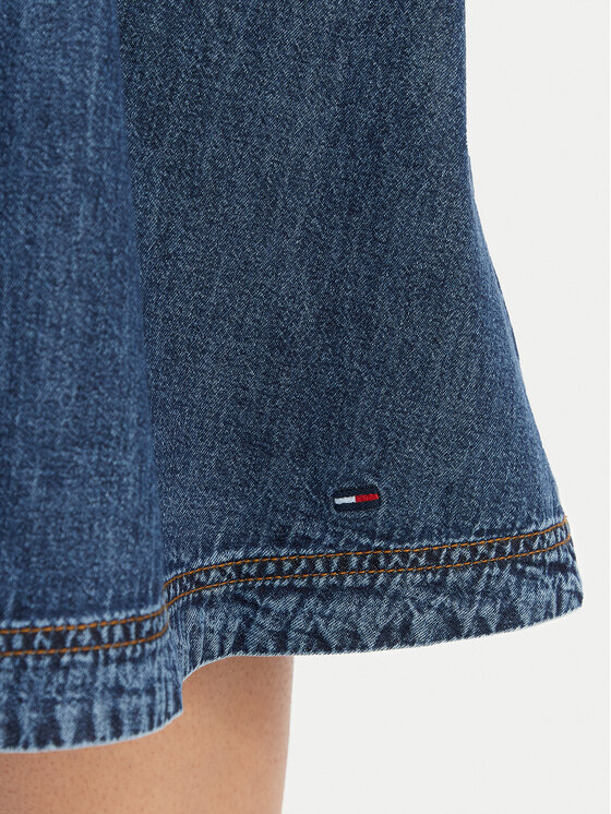 Tommy Jeans Tommy Jeans Φόρεμα τζιν DW0DW22341 Μπλε A-Line Fit