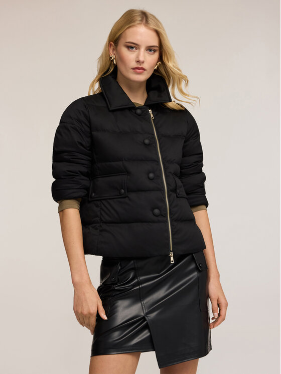 Motivi Motivi Giubbotto piumino F066Q000711N033 Nero Regular Fit