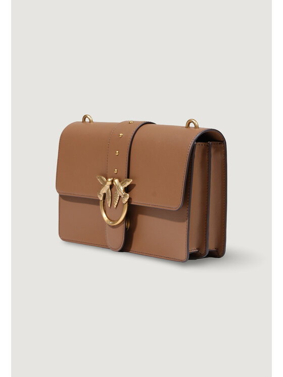 PINKO PINKO Borsetta LOVE ONE CLASSIC ST. CL VITELL Marrone