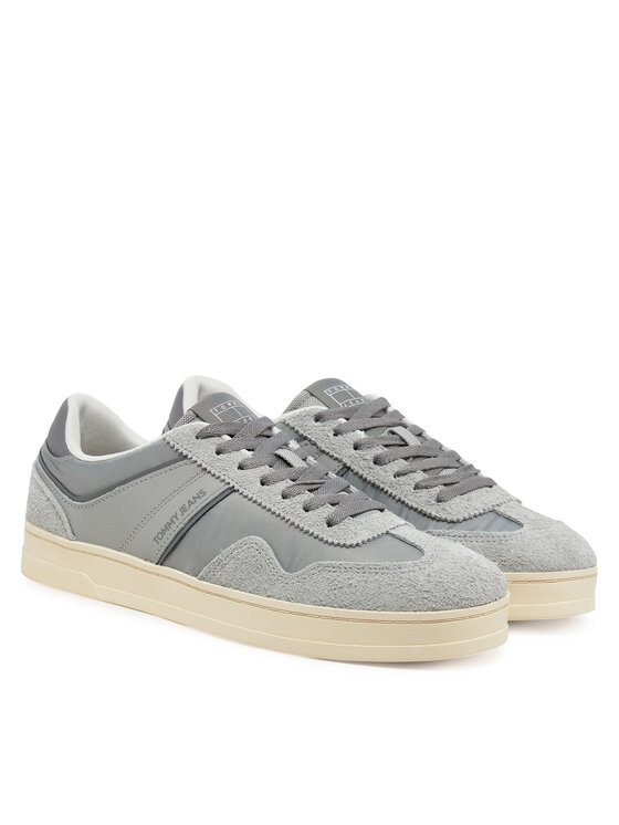Tommy Jeans Tommy Jeans Tenisice The Greenwich Mix Media EM0EM01606 Siva