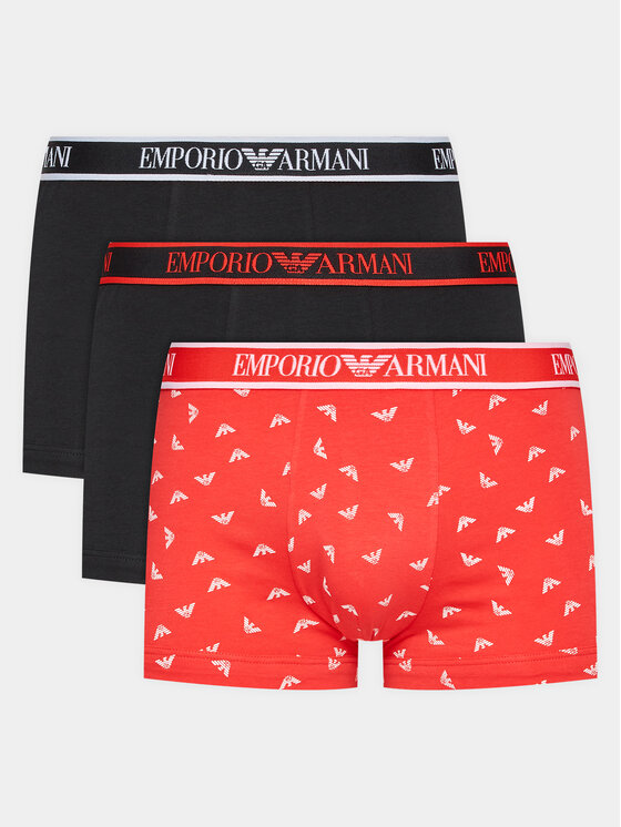 Emporio Armani Underwear Set 3 parov boksaric 111357 3R717 24221 Pisana