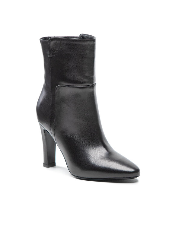 TWINSET Botine 222TCP19C Negru La Reducere si Transport Gratuit Biker boots 2023-11-24