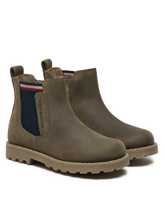 Tommy Hilfiger Tommy Hilfiger Bakancs T1X5-33700-0124 M Zöld
