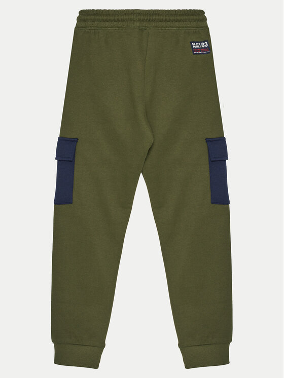 Original Marines Original Marines Jogger kelnės DDA2623B Žalia Regular Fit