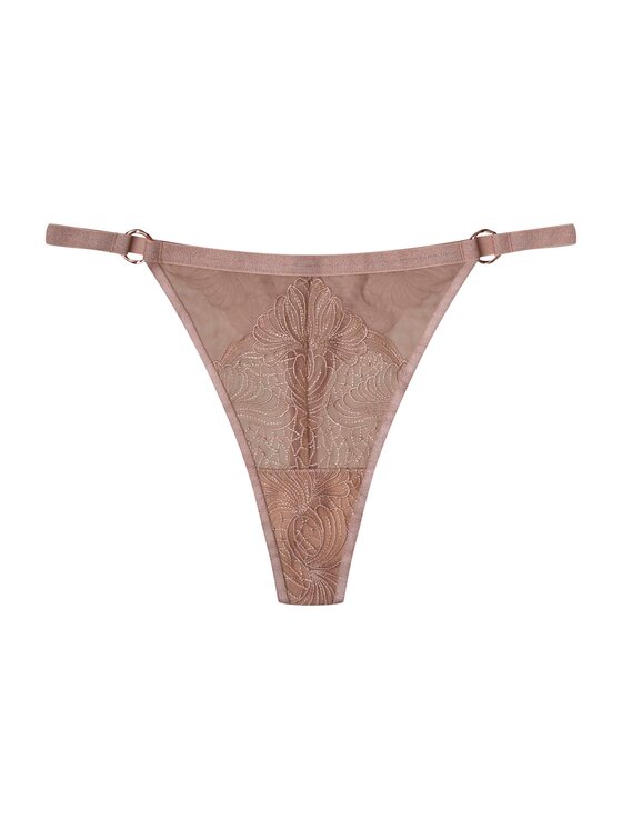 Esotiq Esotiq Stringi 41804 Beżowy